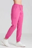 Spodnie medyczne joggery damskie - Merit - Hot pink