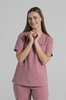 Bluza medyczna damska - Merit - Shy pink - KangooNature