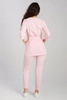 Tunika medyczna damska - rękaw 3/4 - Bubble gum