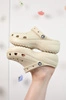 Crocs Womens Classic Platform Clog - Bone