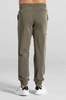 Spodnie medyczne joggery męskie - Sokrates - Olive melange - KangooSoft Premium