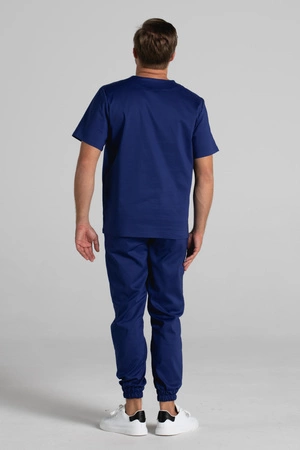 Bluza medyczna męska - Sokrates - Astro blue - KangooNature