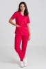 Bluza medyczna damska - Merit - Bold red - KangooNature