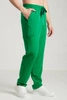 Spodnie medyczne proste męskie - Sokrates - Emerald green