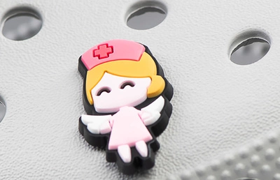 Crocs charm - Angel nurse