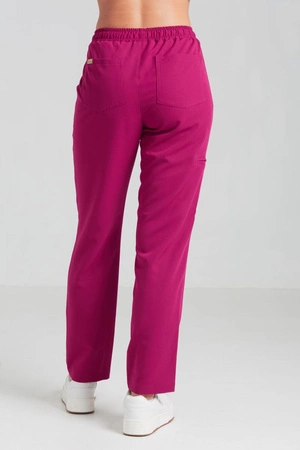Spodnie medyczne proste damskie - Merit - Jazzberry jam