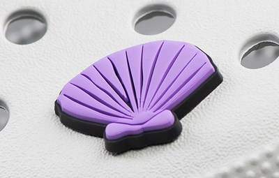 Crocs charm - purple shell