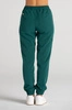 Spodnie medyczne joggery damskie - Merit - Bottle green - KangooSoft Premium