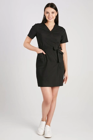 Sukienka medyczna damska - KangooNature - Jet black