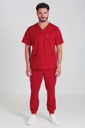 Bluza medyczna męska - Sokrates - Poppy red