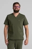 Bluza medyczna męska - Sokrates - Military green - KangooNature