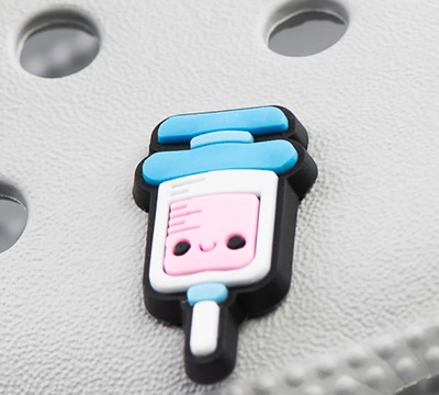 Crocs charm - Happy syringe