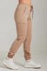 Spodnie medyczne joggery damskie - Merit - Cappuccino 