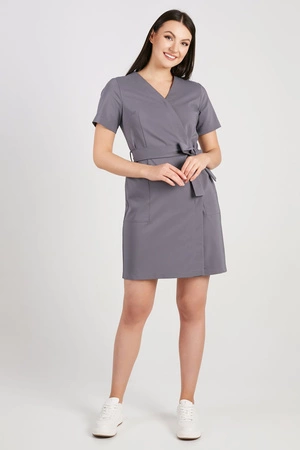 Sukienka medyczna damska - KangooNature - Shadow grey