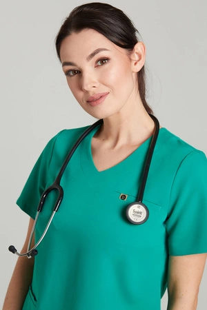 Bluza medyczna damska - Merit - Medical green