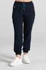 Spodnie medyczne joggery damskie - Merit - Dark navy
