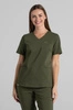 Bluza medyczna damska - Merit - Military green - KangooNature
