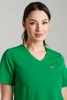 Bluza medyczna damska - Merit - Emerald green
