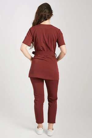 Tunika medyczna damska - Sangria