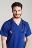 Bluza medyczna męska - Sokrates - Royal blue