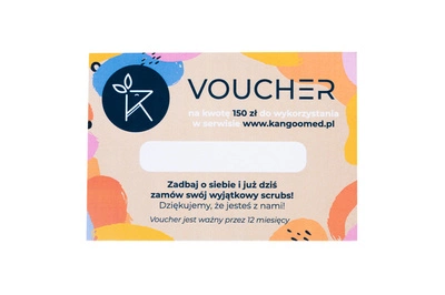 Voucher prezentowy papierowy - 150 zł