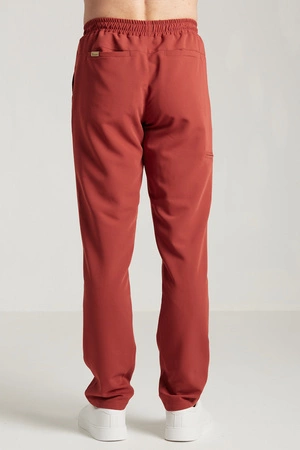 Spodnie medyczne proste męskie - Sokrates - Amber