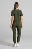 Spodnie medyczne joggery damskie - Merit - Military green - KangooNature