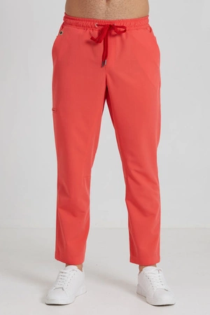 Spodnie medyczne proste męskie - Sokrates - Coral