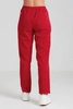 Spodnie medyczne proste damskie - Merit - Poppy red