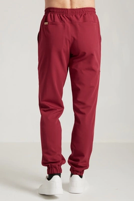 Spodnie medyczne joggery męskie - Sokrates - Electric currant