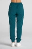 Spodnie medyczne joggery damskie - Merit - Mermaid blue - KangooSoft Premium